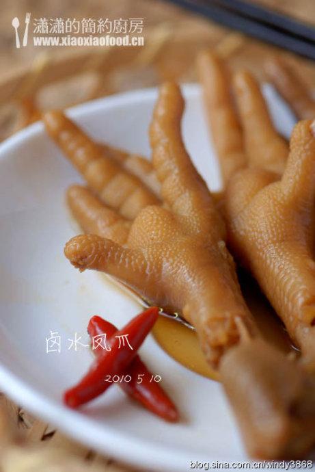 卤水凤爪的做法(卤酱菜)
